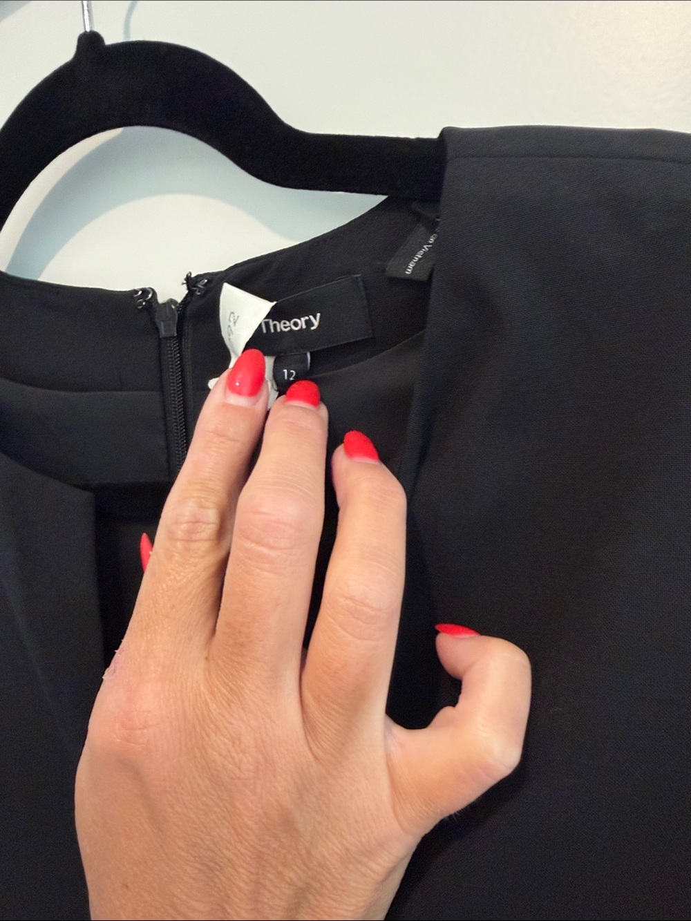 Theory Black Sleeveless Sheath Dress - Picture 2 of 5